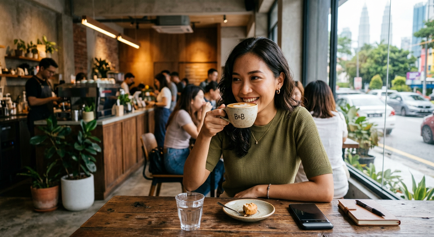 Coffee Drinkers in Malaysia