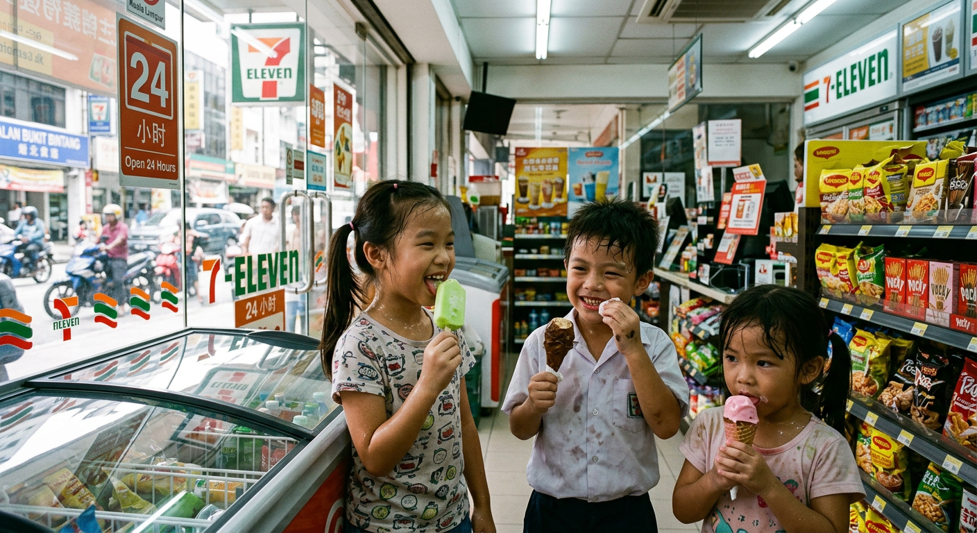 Ice Cream Lovers in Malaysia